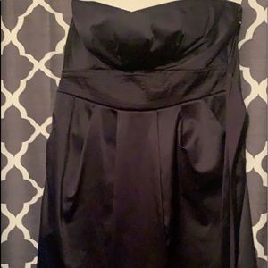 Strapless homecoming dress